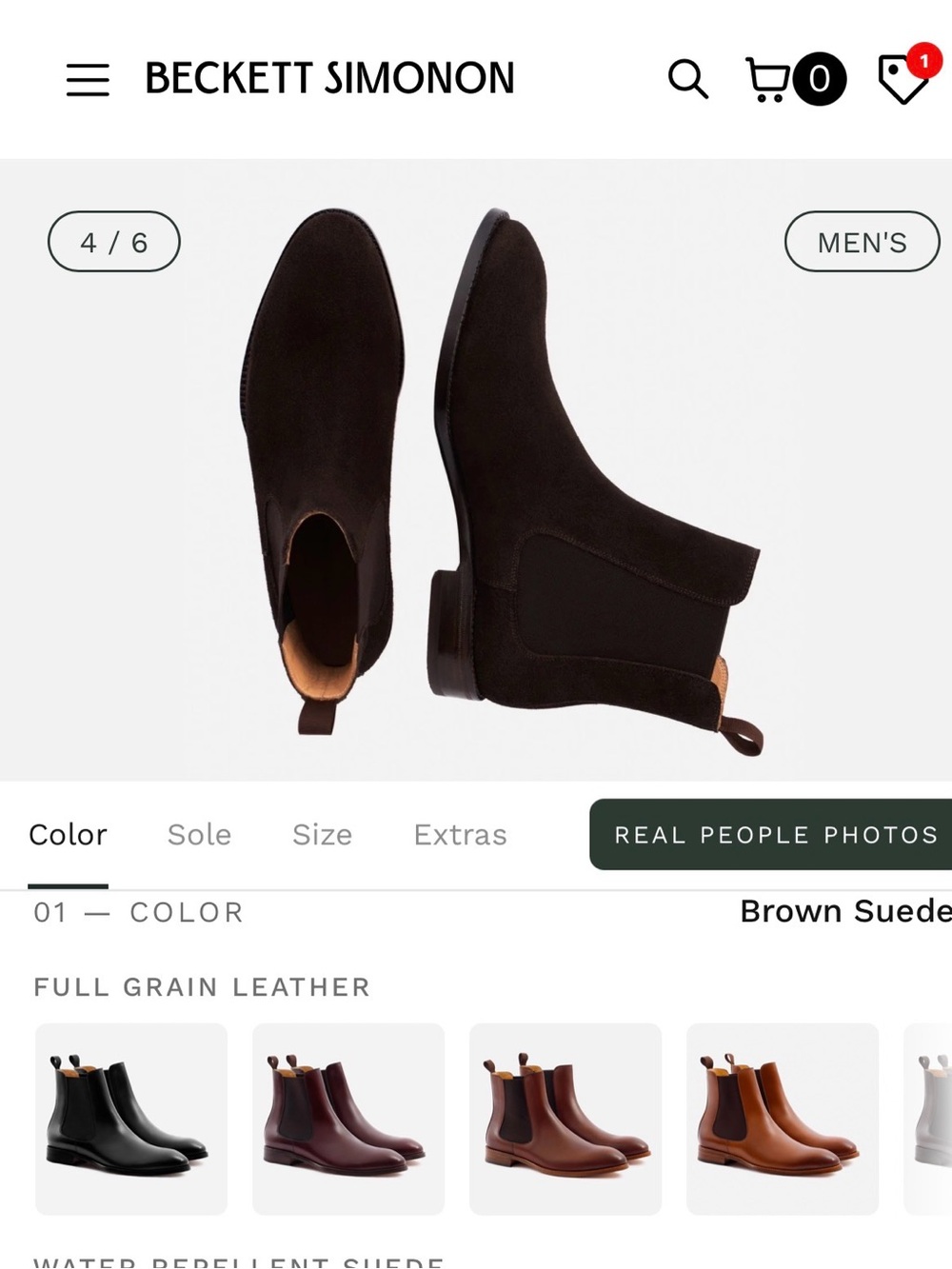 Beckett Simonon Brown Suede Chukka Chelsea Boot